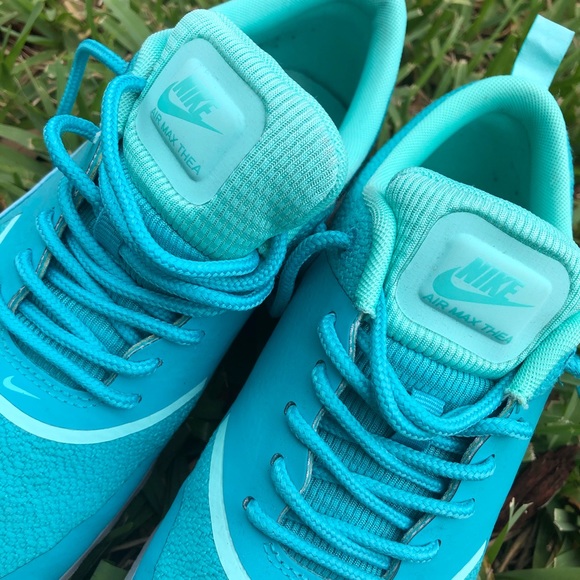 Nike Air Max Thea- Turquoise- Size 7 - Picture 3 of 9